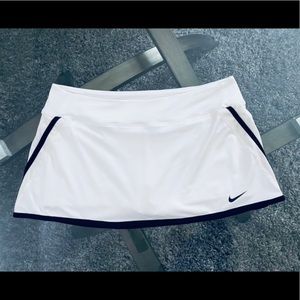 Nike Dri-Fit Tennis Skirt White/Black